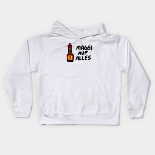 Maggi Auf Alles (Deutsch) Kids Hoodie